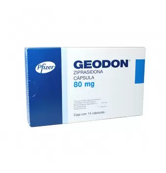 GEODON 80 MG CON 14 CÁPSULAS