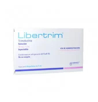 LIBERTRIM 50MG/5ML CON 6 AMPOLLETAS