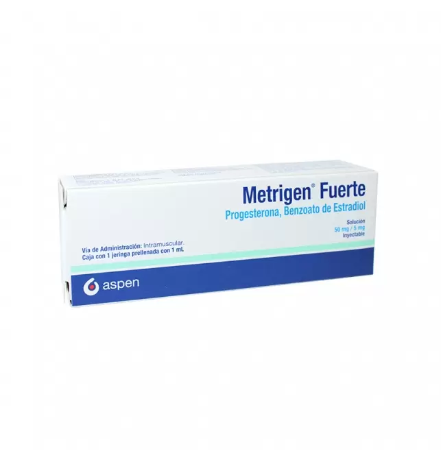 METRIGEN FUERTE SOLUCIÓN 50MG/5MG CAJA CON 1 JERINGA PRELLENADA CON 1 ML