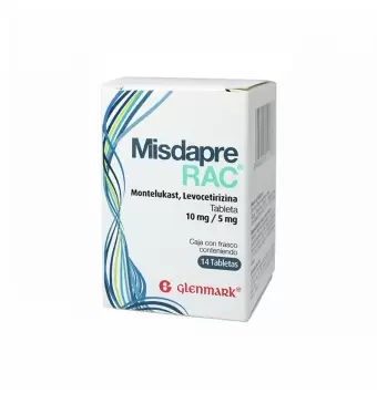 MISDAPRE RAC 10MG/5MG CON 14 TABLETAS