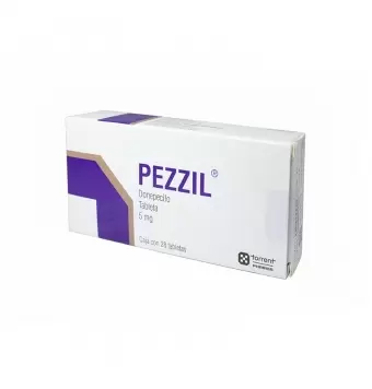 PEZZIL 5 MG CAJA CON 28 TABLETAS