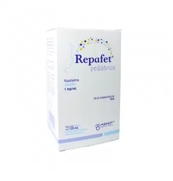 REPAFET PEDIÁTRICO SOLUCIÓN DE 120 ML