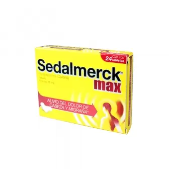 SEDALMERCK MAX CAJA CON 24 TABLETAS