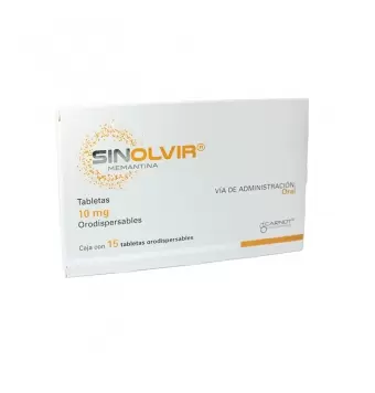 SINOLVIR 10 MG CAJA CON 15 TABLETAS