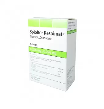 SPIOLTO RESPIMAT 0.226MG/0.226MG SOLUCIÓN CARTUCHO DE 4 ML CON 30 DOSIS