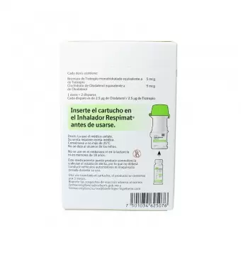 SPIOLTO RESPIMAT 0.226MG/0.226MG SOLUCIÓN CARTUCHO DE 4 ML CON 30 DOSIS (1)