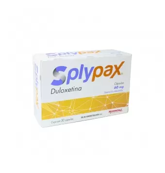 SPLYPAX 60 MG CAJA CON 30 CÁPSULAS