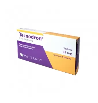 TECNODRON 35 MG CON 4 TABLETAS