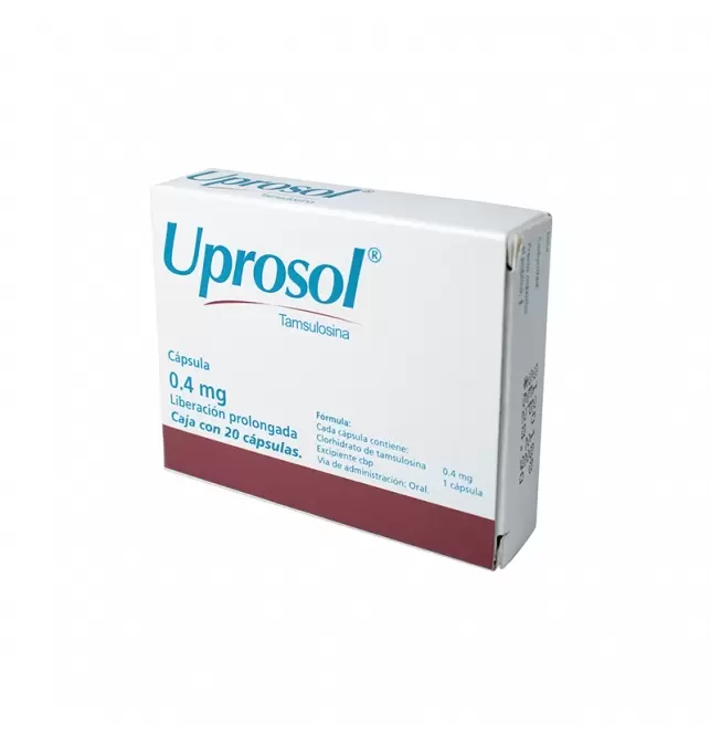 UPROSOL 0.4 MG CON 20 CÁPSULAS