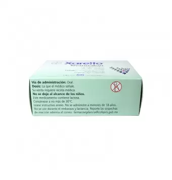 XARELTO 2.5 MG CON 56 COMPRIMIDOS (1)