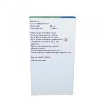 MICARDIS 80 MG CON 14 TABLETAS (1)