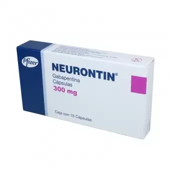 NEURONTIN 300 MG CON 15 CÁPSULAS