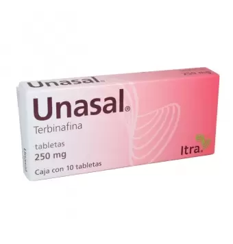 UNASAL 250 MG CON 10 TABLETAS