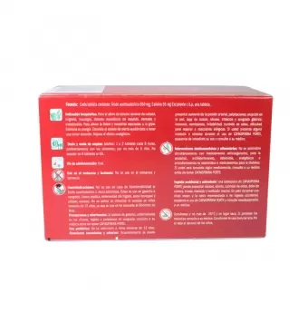 CAFIASPIRINA FORTE 650MG/65MG CON 24 TABLETAS (1)