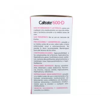 CALTRATE 600+D CON 30 TABLETAS (1)