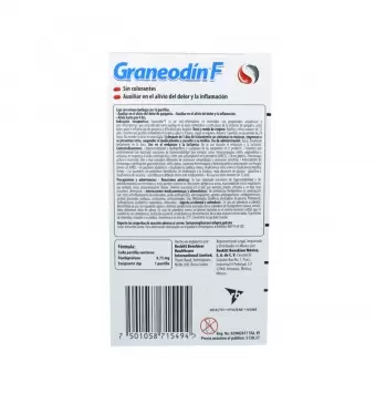 GRANEODIN F 8.75 MG CON 16 PASTILLAS SABOR MIEL-LIMÓN (1)