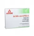ÁCIDO ASCÓRBICO SOLUCIÓN INYECTABLE 1G/10ML CON 6 AMPOLLETAS