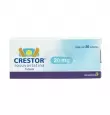 CRESTOR 20 MG CON 30 TABLETAS