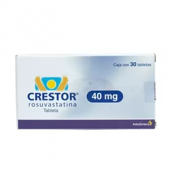 CRESTOR 40 MG CON 30 TABLETAS