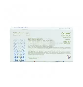 CRIAM 200 MG CON 40 TABLETAS (1)