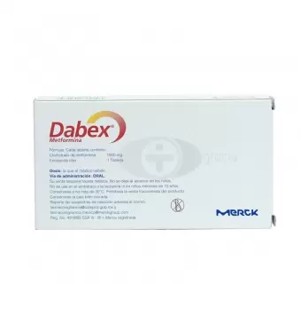 DABEX 1000 MG CON 30 TABLETAS (1)
