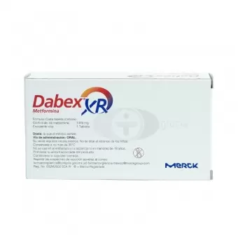 DABEX XR 1000 MG CON 30 TABLETAS DE LIBERACIÓN PROLONGADA (1)