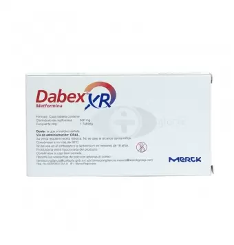 DABEX XR 500 MG CON 30 TABLETAS (1)