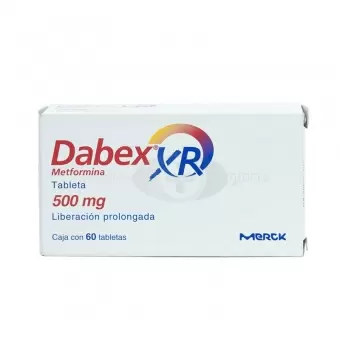 DABEX XR 500 MG CON 60 TABLETAS