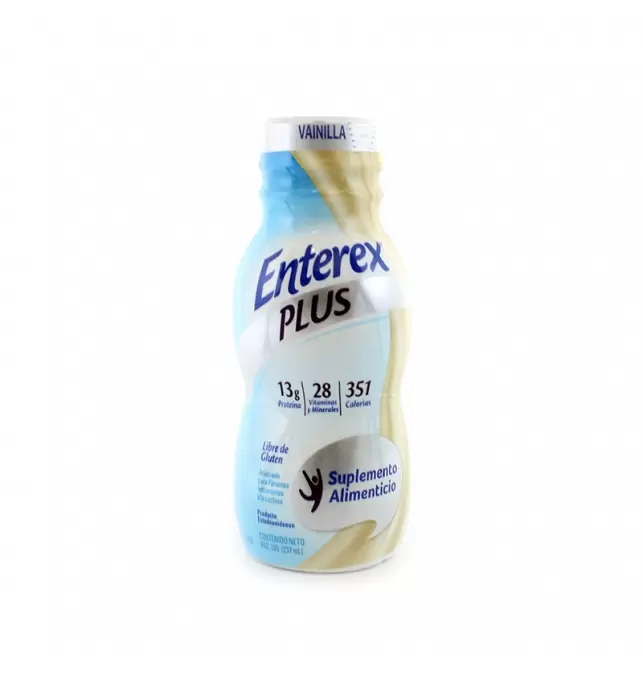 ENTEREX PLUS VAINILLA CON 237 ML