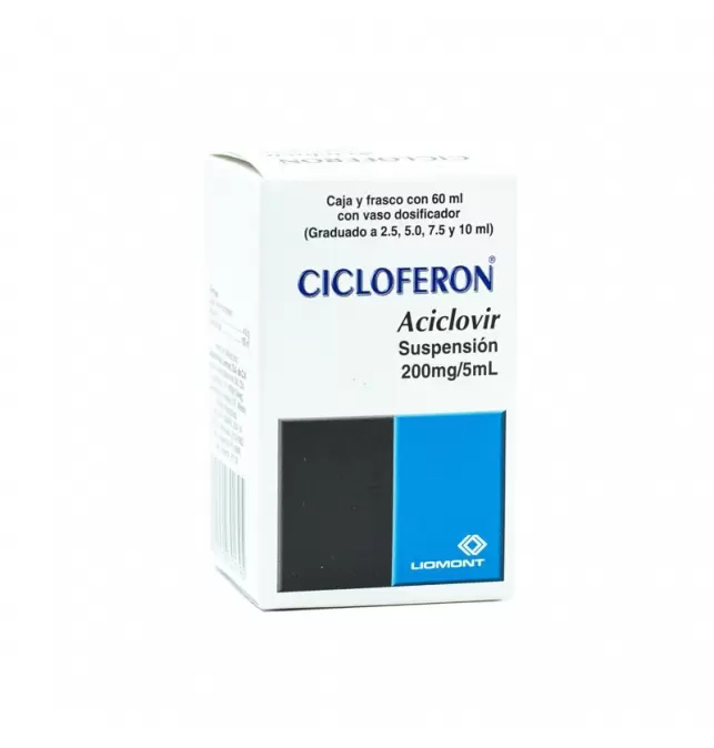 Cicloferon 200 Mg / 5 ML Suspensión Con 60 ML