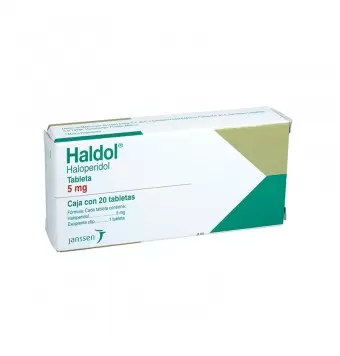 HALDOL 5 MG CON 20 TABLETAS