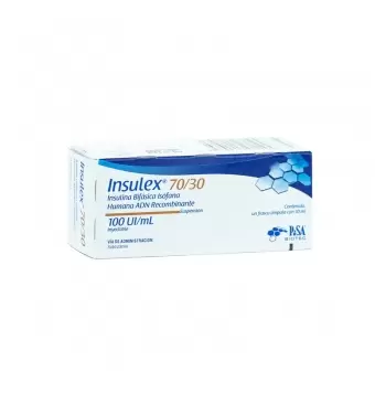 INSULEX 70/30 100UI/ML CON 10 ML FRASCO