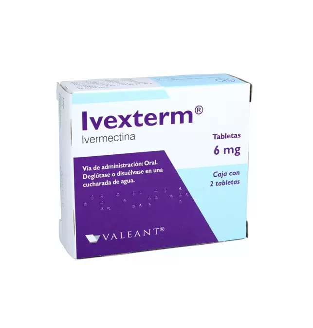 IVEXTERM 6 MG CAJA CON 2 TABLETAS