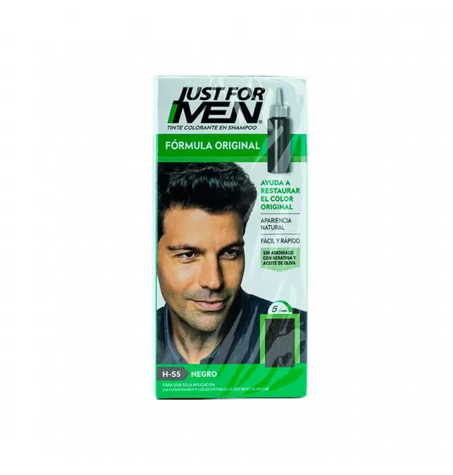 TINTE JUST FOR MEN NEGRO CABELLO 60 ML