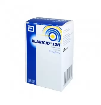 KLARICID 125 MG PEDIÁTRICO DE 60 ML