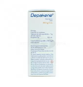 DEPAKENE 250MG/5ML JARABE CON 120 ML (1)