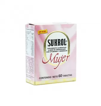 SUKROL MUJER CON 60 TABLETAS
