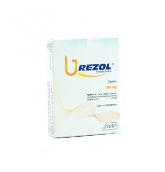 UREZOL 500 MG CON 20 TABLETAS (1)