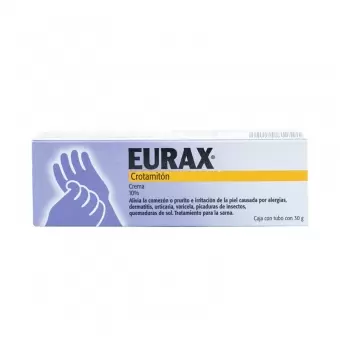 EURAX 10% CREMA CON 30 G