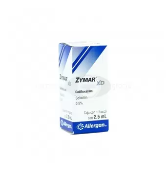 ZYMAR XD SOLUCIÓN 0.5% FRASCO CON 2.5 ML