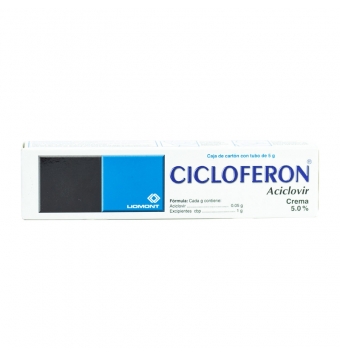 CICLOFERON 5.0% CREMA TUBO CON 5 G