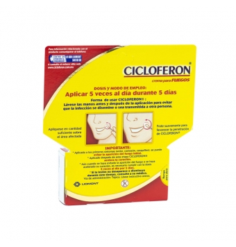 CICLOFERON 5.0% CREMA TUBO CON 2 G (1)