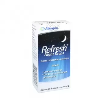 REFRESH NIGHT DROPS FRASCO CON 10 ML
