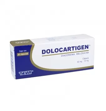 DOLOCARTIGEN 50MG/15MG CON 30 CÁPSULAS