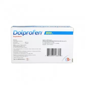 DOLPROFEN 800 MG CON 10 TABLETAS (1)