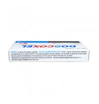 DOSCOXEL 120 MG CON 7 TABLETAS (1)