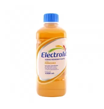 ELECTROLIT MANZANA CON 1000 ML