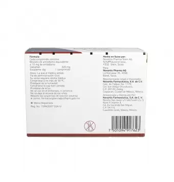 EXFORGE 10MG/320MG CON 28 COMPRIMIDOS (1)