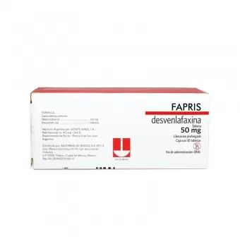 FAPRIS 50 MG CON 30 TABLETAS (1)