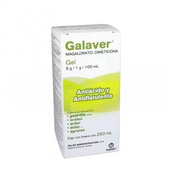 GALAVER GEL 8G/1G/100ML FRASCO CON 250 ML